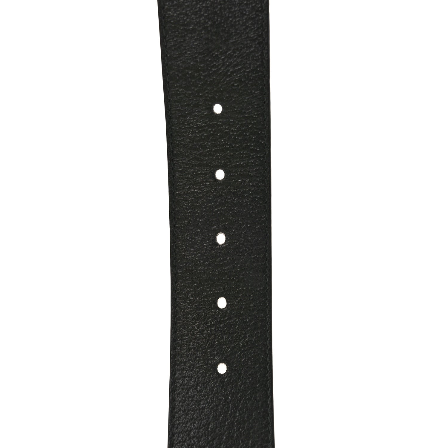 Gucci Textured Dollar Calfskin Double G 40mm Belt 105 42 Black 4 of 5