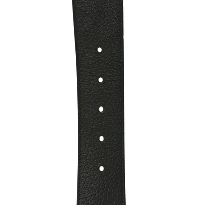 Gucci Textured Dollar Calfskin Double G 40mm Belt 105 42 Black 4 of 5
