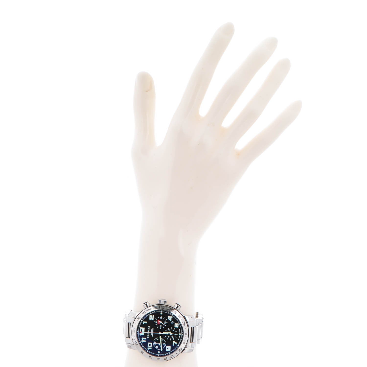 Chopard Stainless Steel 40mm Mille Miglia Chronograph Automatic Watch Black 2 of 6