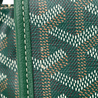 Goyard Goyardine Plumet Wallet Clutch Green 13 of 13