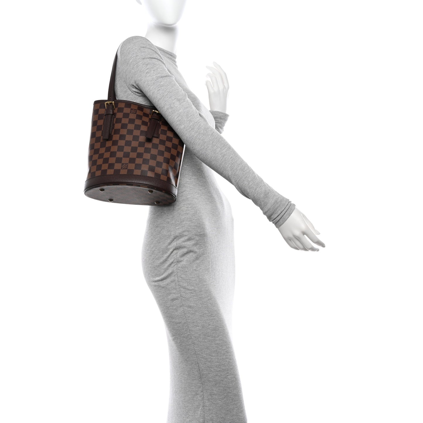 Damier Ebene Marais Bucket 23