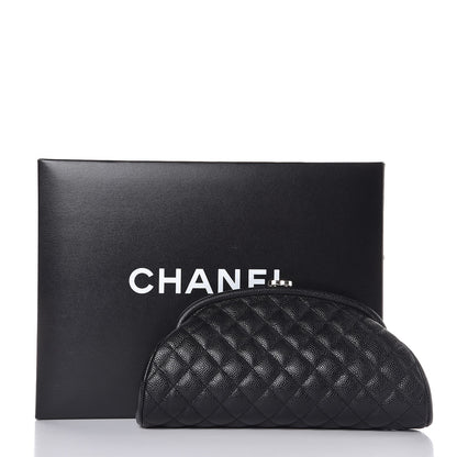 Chanel Caviar Quilted Timeless Clutch Black 8 of 8