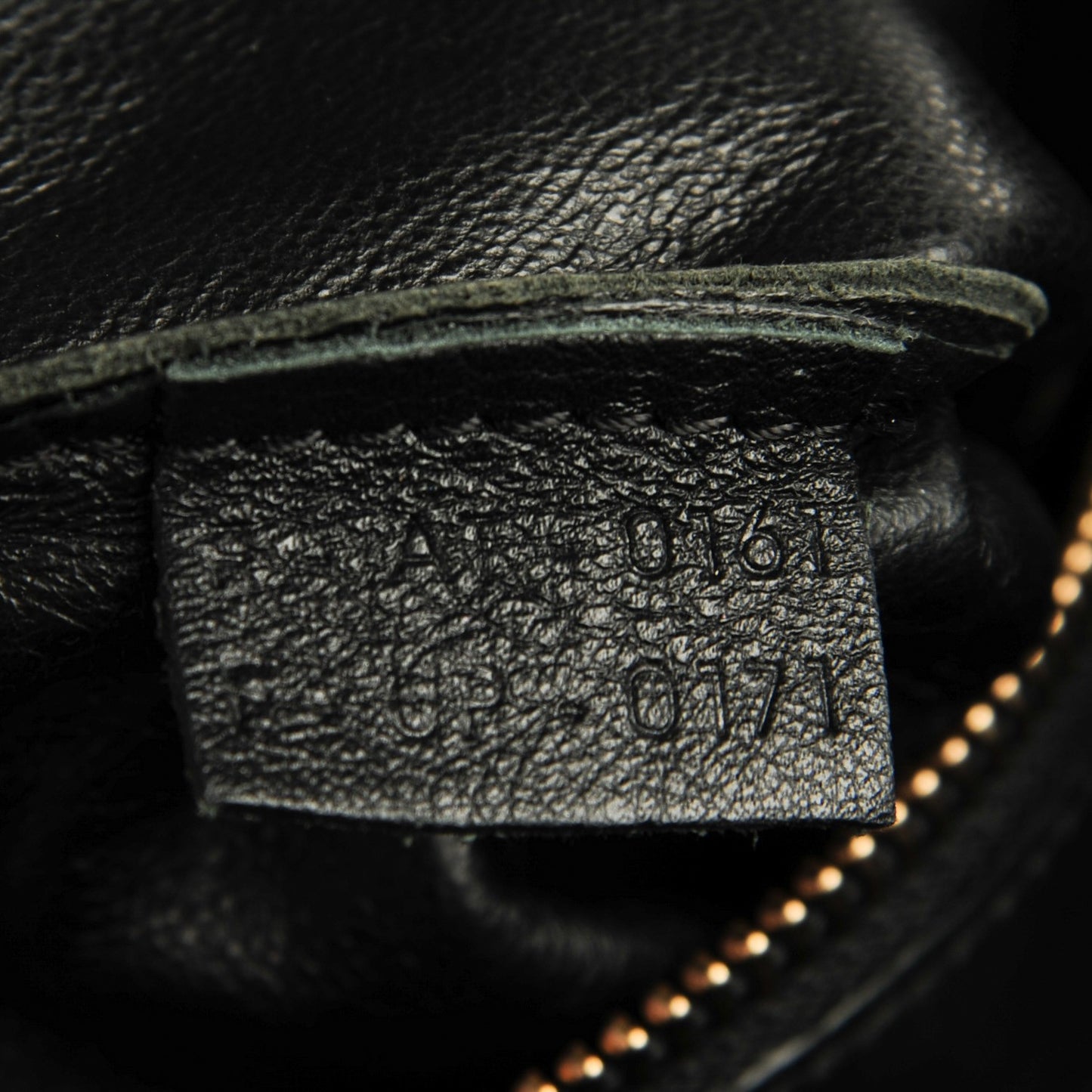 Calfskin Denim Mini Luggage Navy Black