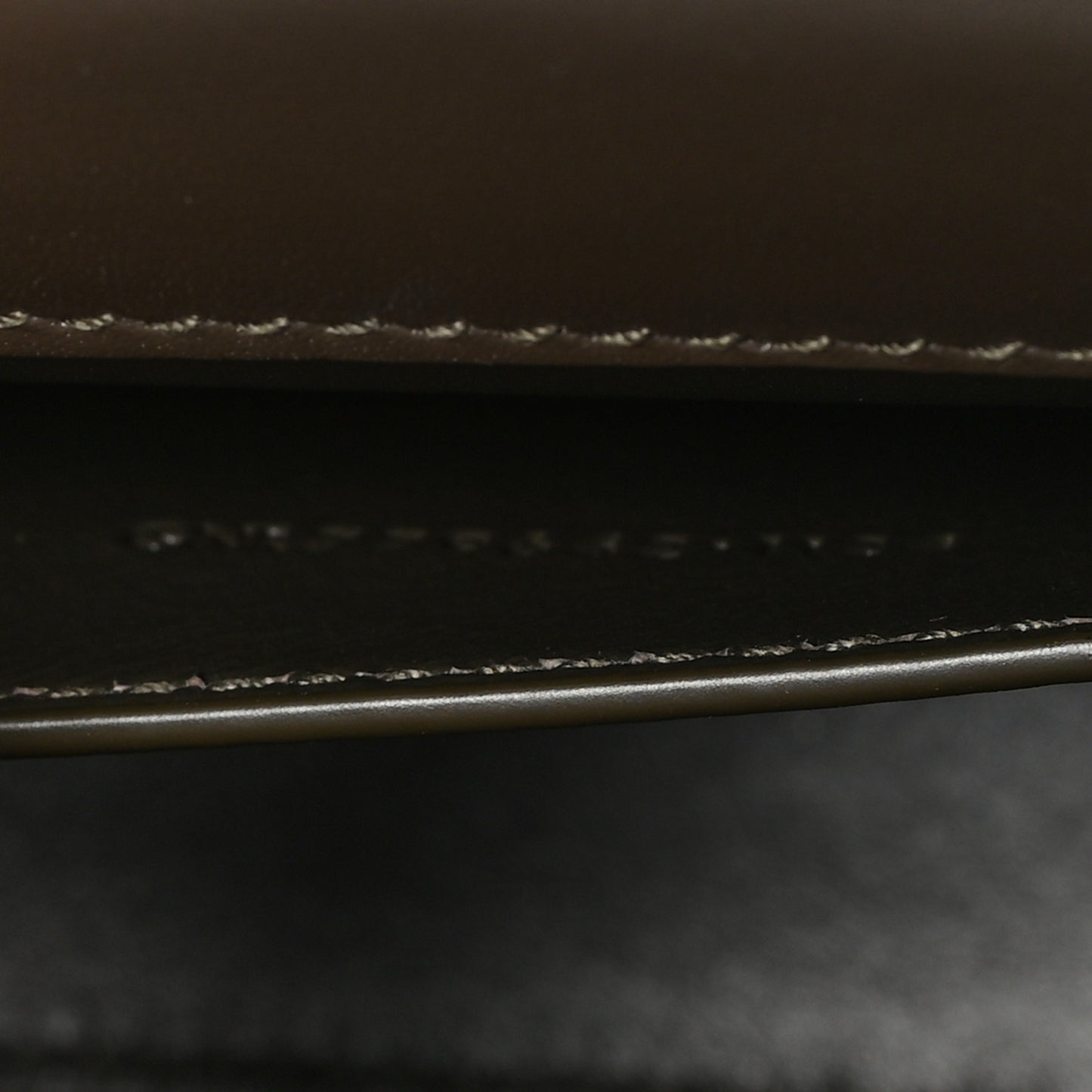 Box Calfskin Mini Voltaire Shoulder Bag Deep Musk