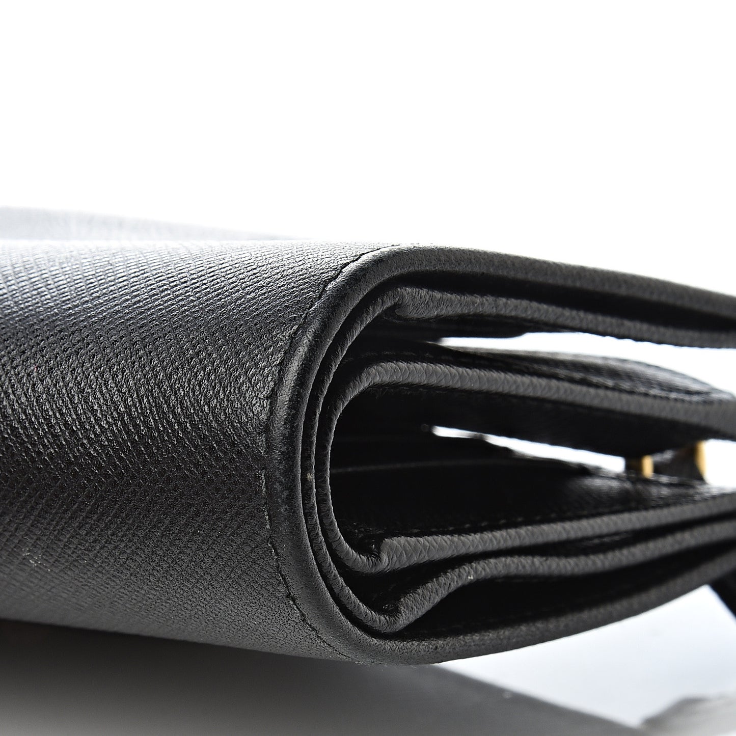 Saffiano Metal Medium Wallet Black