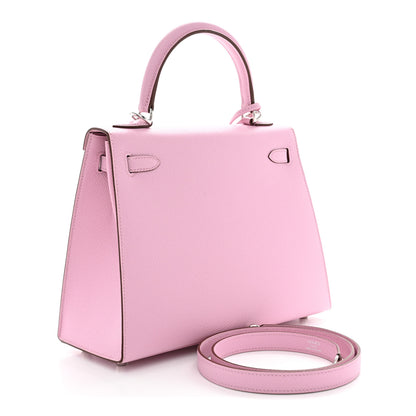 Hermes Epsom Kelly Sellier 25 Mauve Sylvestre 3 of 10