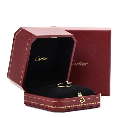 Cartier 18K Yellow Gold Small Juste Un Clou Ring 48 4.5 5 of 5