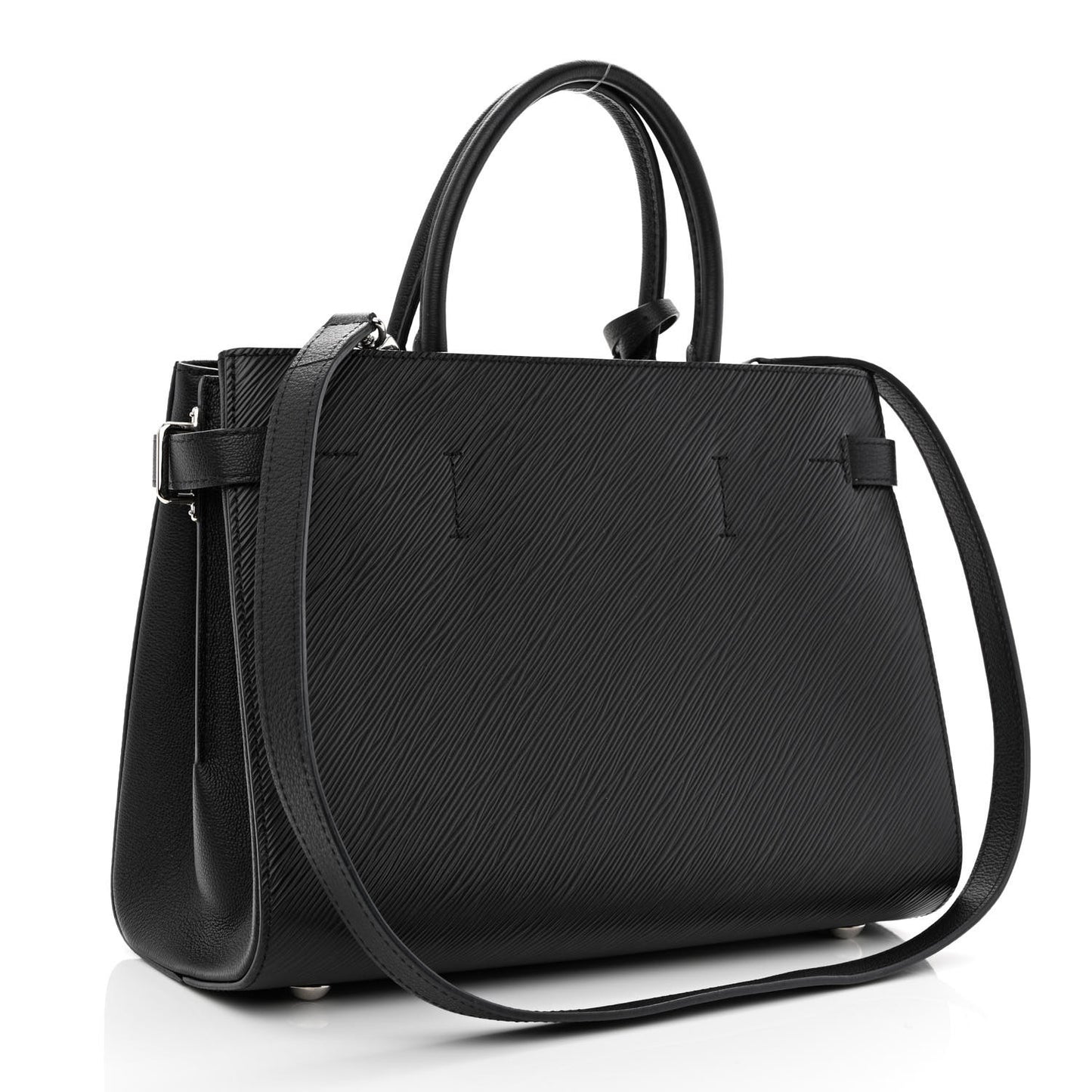 Epi Twist Tote Black