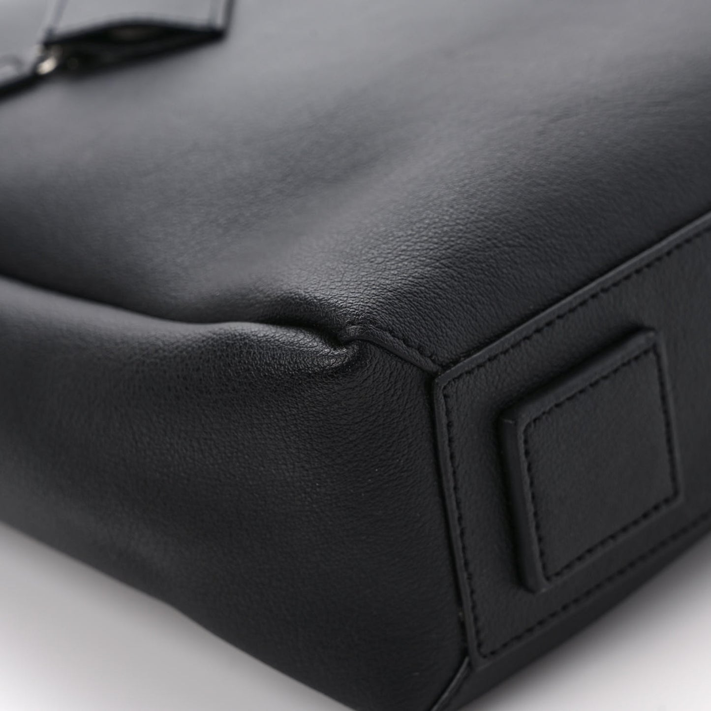 Calfskin Bold Briefcase Black