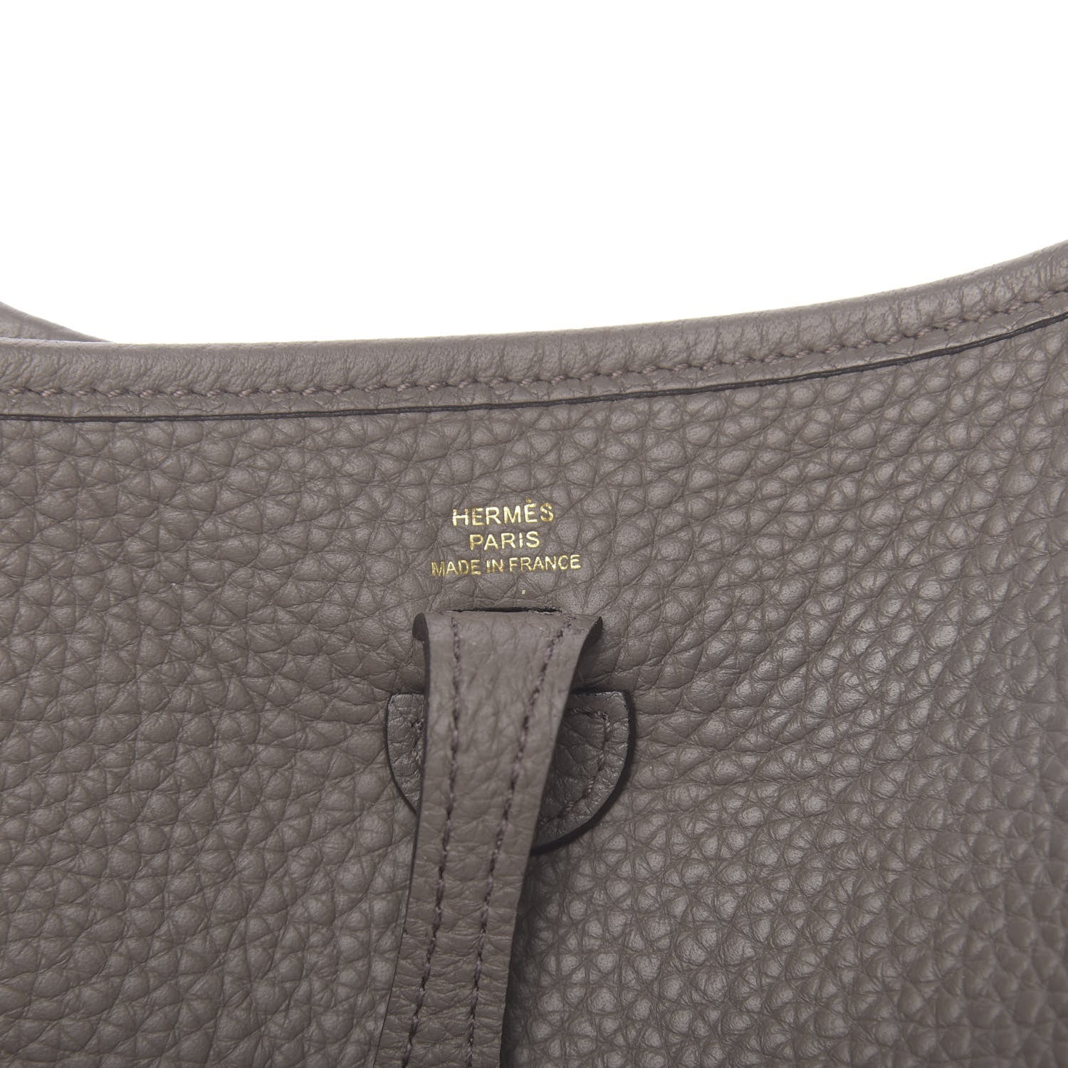 Hermes Taurillon Clemence Evelyne TPM Etain 6 of 11