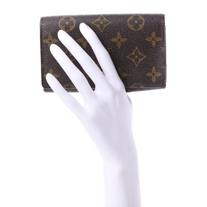 Louis Vuitton Monogram Porte-Monnaie Billets Tresor Wallet 2 of 9