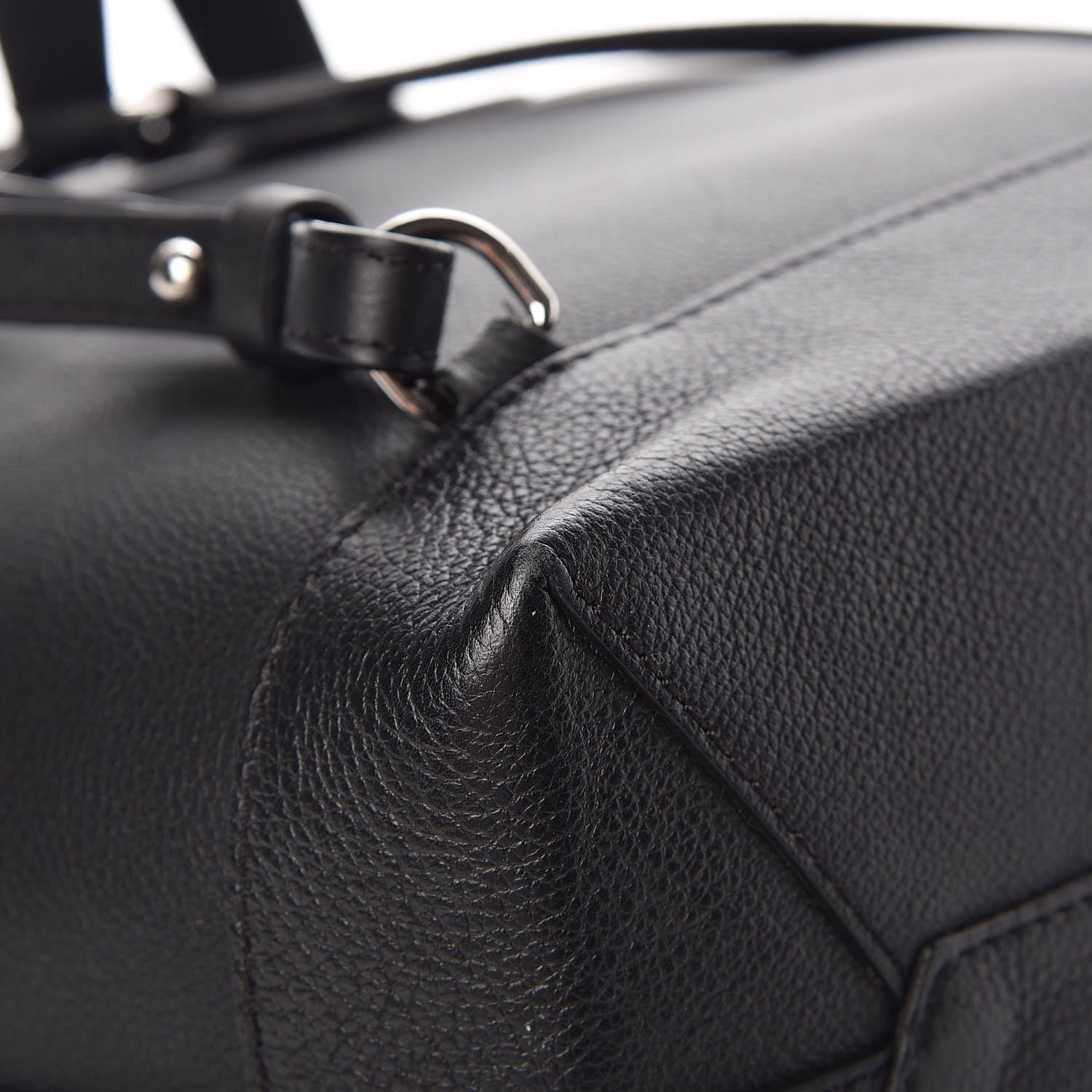 Louis Vuitton Calfskin Lockme Backpack Black 6 of 16