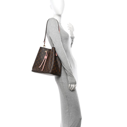 Louis Vuitton Monogram Neonoe MM Rose Poudre 2 of 9