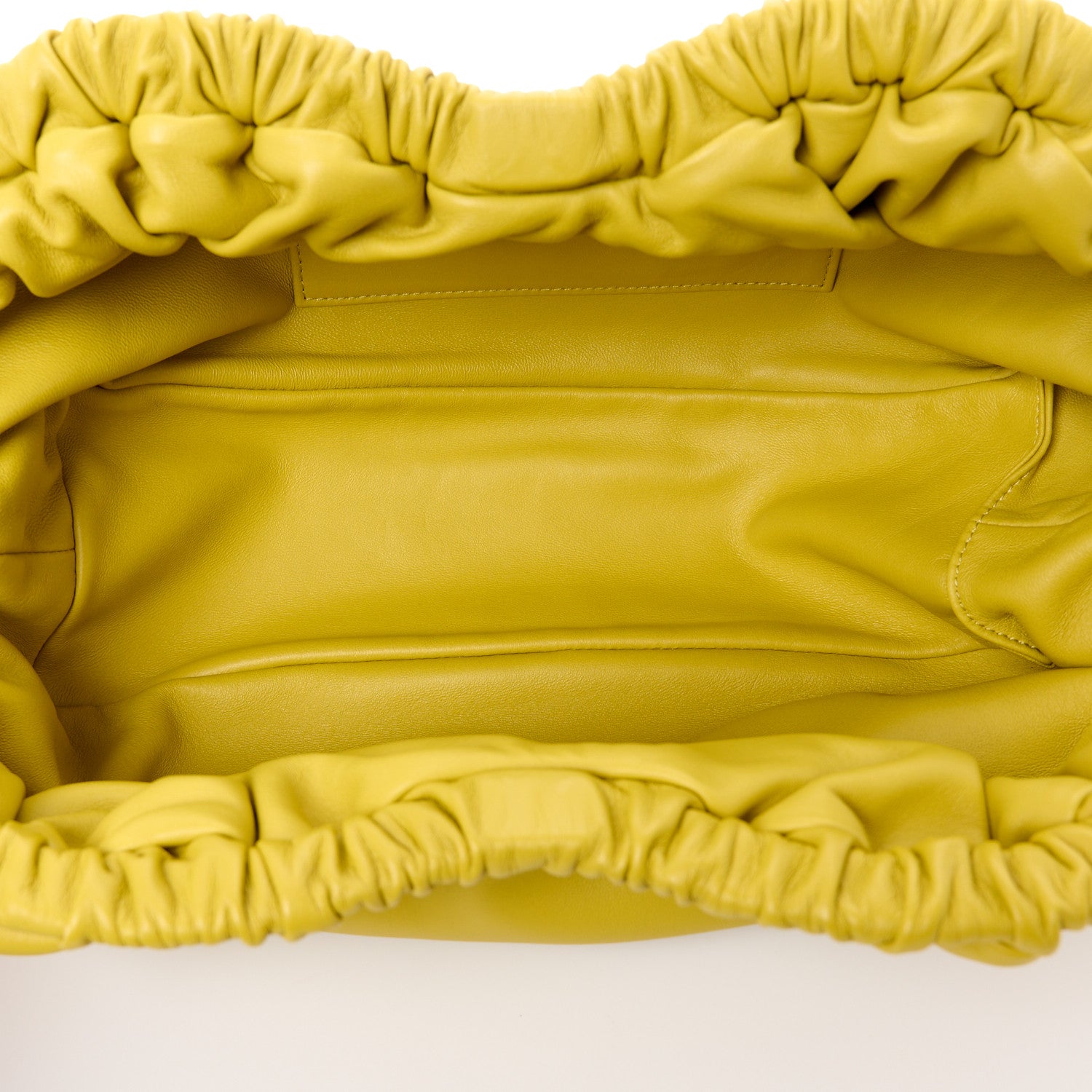 Mansur Gavriel Lambskin Cloud Clutch Pomelo 5 of 10