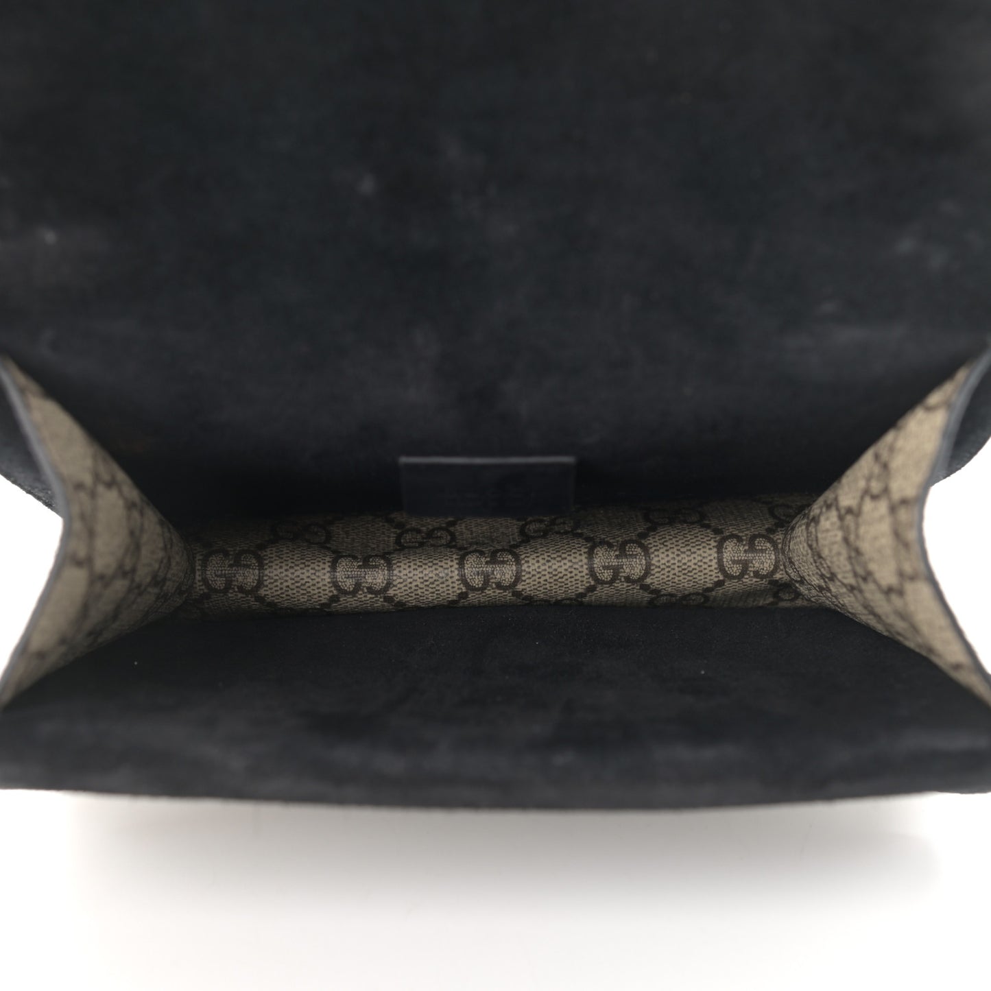 GG Supreme Monogram Mini Dionysus Shoulder Bag Black