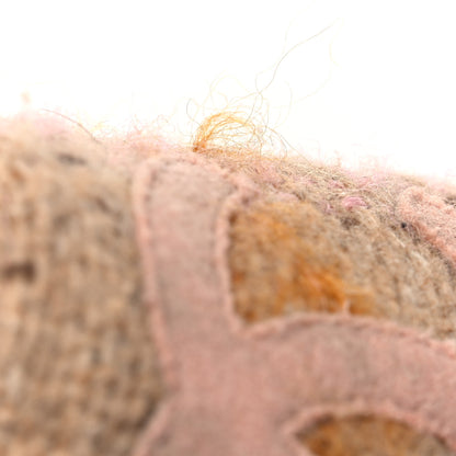 Chanel Tweed CC Espadrilles 37 Beige Pink Peach 19 of 19