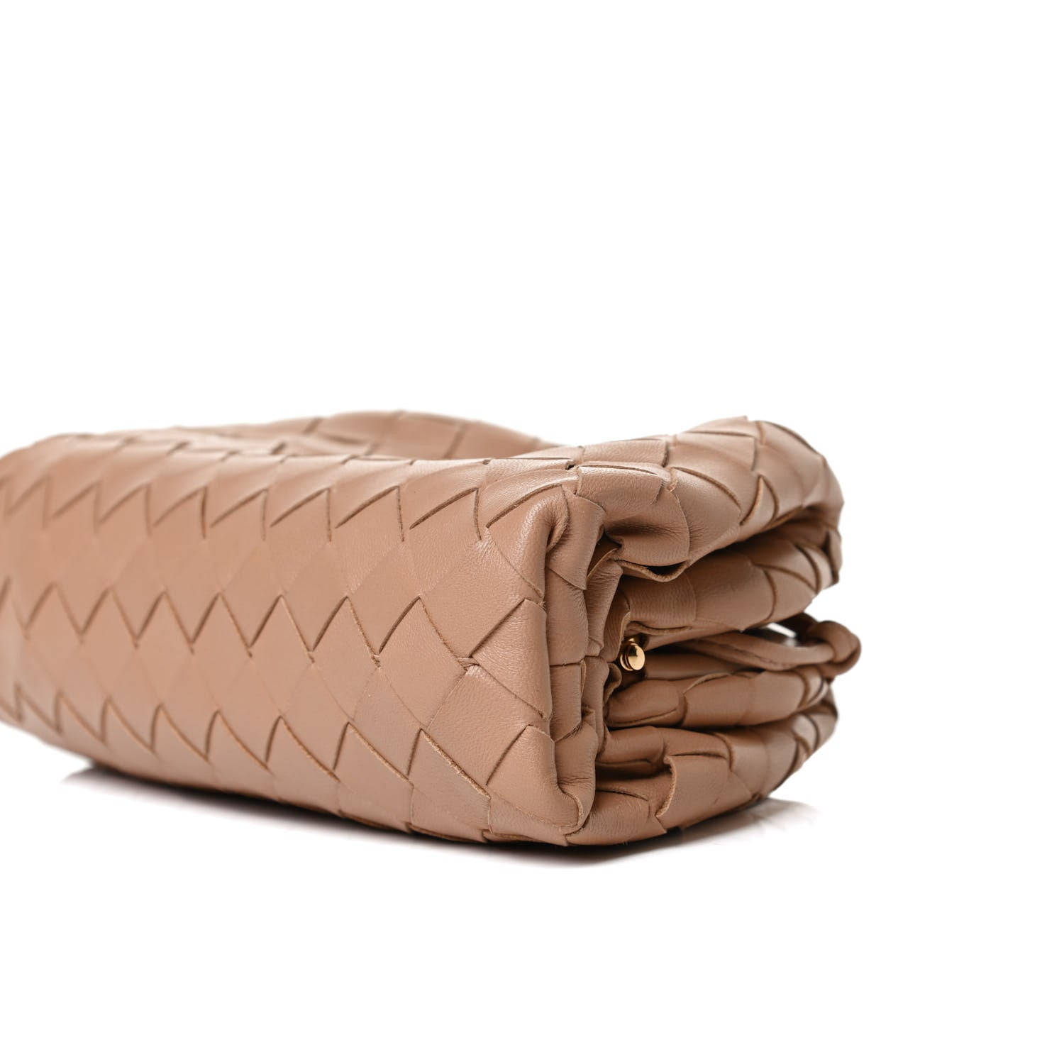 Bottega Veneta Nappa Intrecciato The Mini Pouch Sandalwood 9 of 9