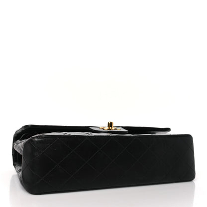Chanel Lambskin Quilted Medium Double Flap Black 4 of 11