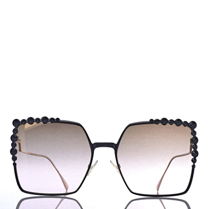 Fendi Square Dots Sunglasses FF 0259/S Black 2 of 9