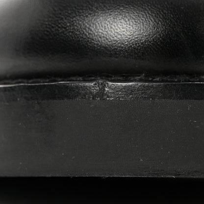 Louis Vuitton Calfskin Monogram Wonderland Flat Ranger Boots 39 Black 18 of 21