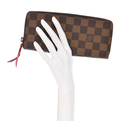Louis Vuitton Damier Ebene Clemence Wallet 2 of 7
