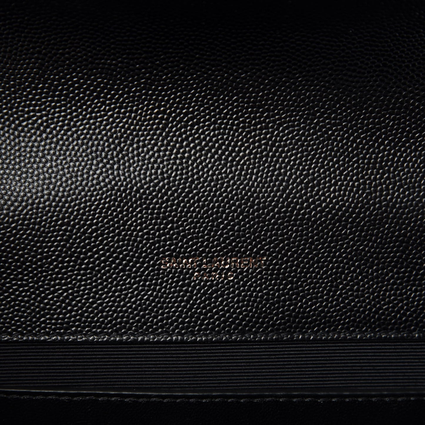 Grain De Poudre Textured Mixed Matelasse Triquilt Medium Monogram Satchel Black