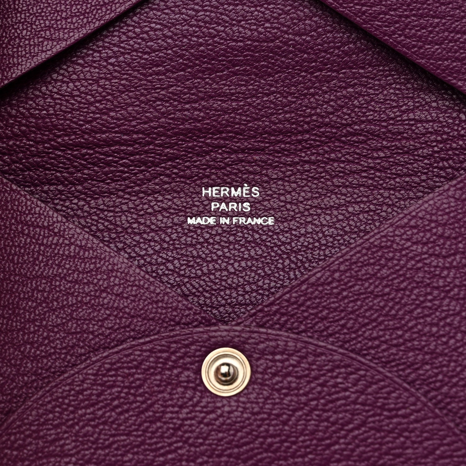 Hermes Chevre Mysore Calvi Card Case Anemone 6 of 8