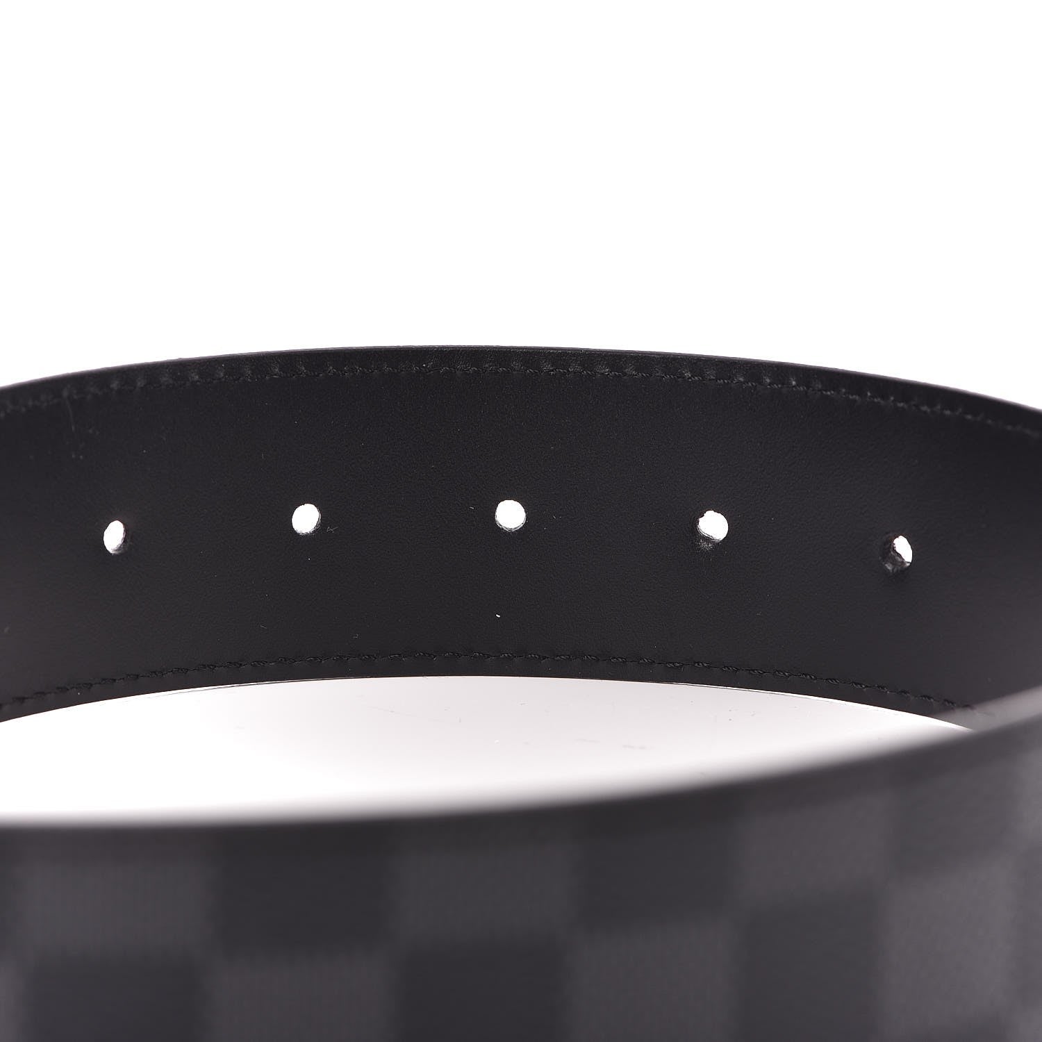 Louis Vuitton Damier Graphite 40mm LV Initiales Belt 90 36 5 of 7