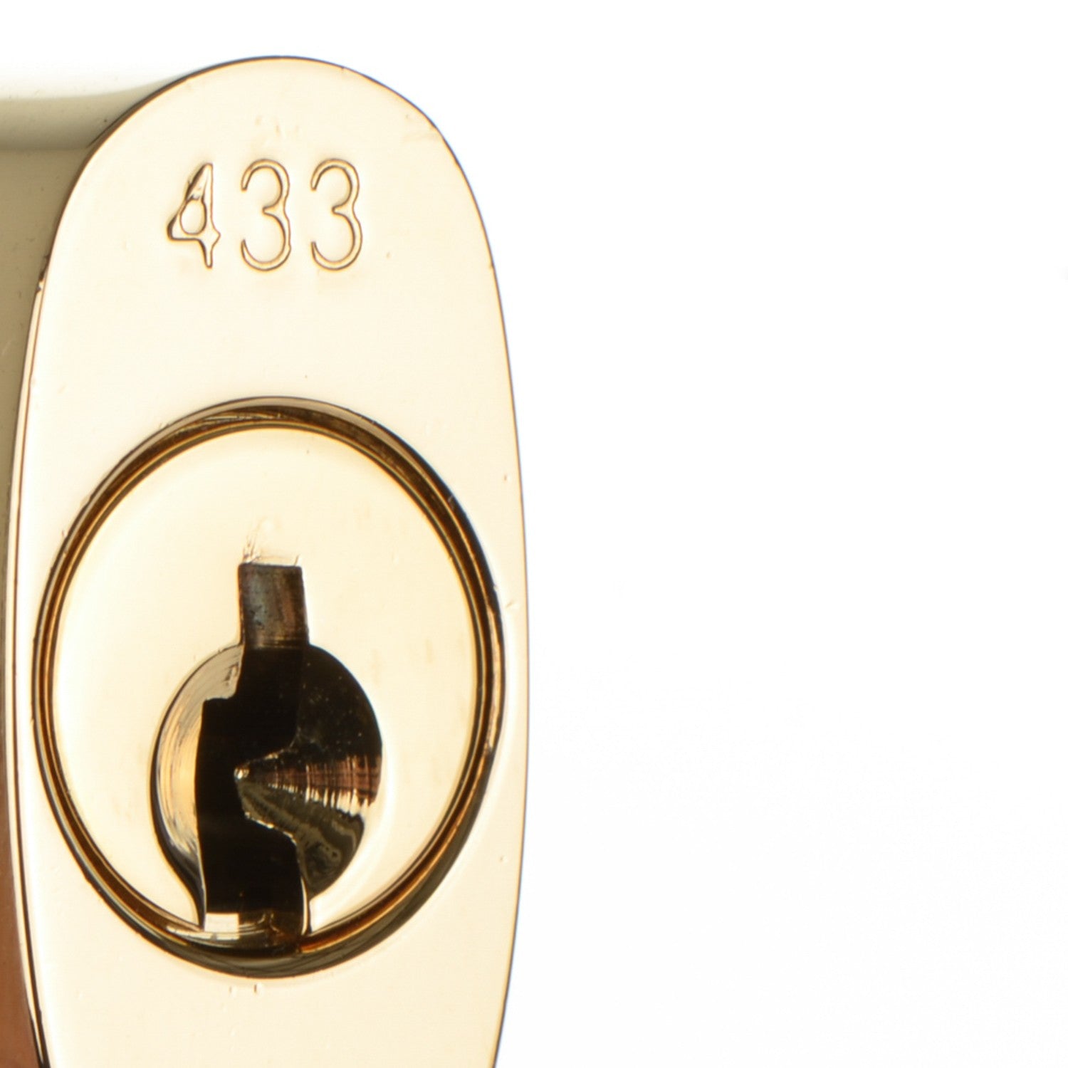 Louis Vuitton Brass Lock and Key Set #433 4 of 4
