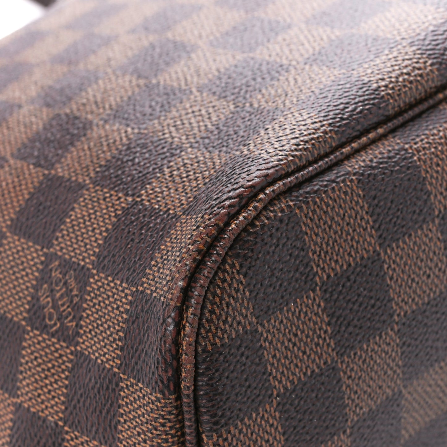 Damier Ebene Neo Neverfull MM Rose Ballerine