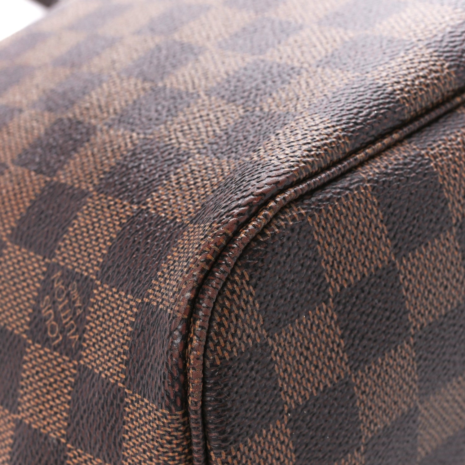 Louis Vuitton Damier Ebene Neo Neverfull MM Rose Ballerine 12 of 14