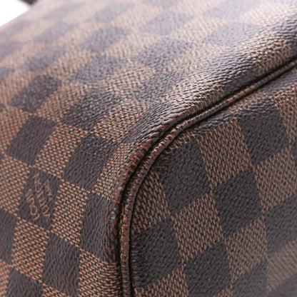 Louis Vuitton Damier Ebene Neo Neverfull MM Rose Ballerine 12 of 14