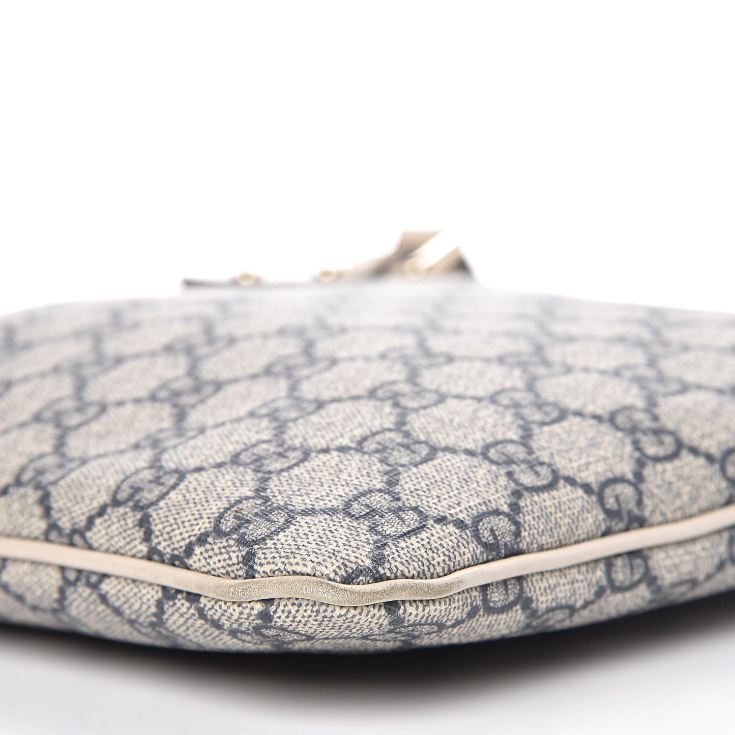 GG Plus Monogram Flat Messenger Bag Beige Off White