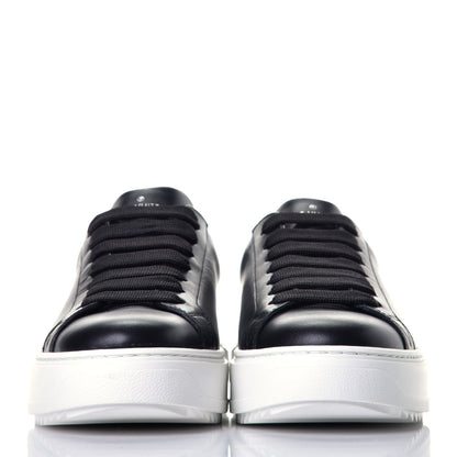 Louis Vuitton Calfskin Time Out Sneakers 37 Black 2 of 7