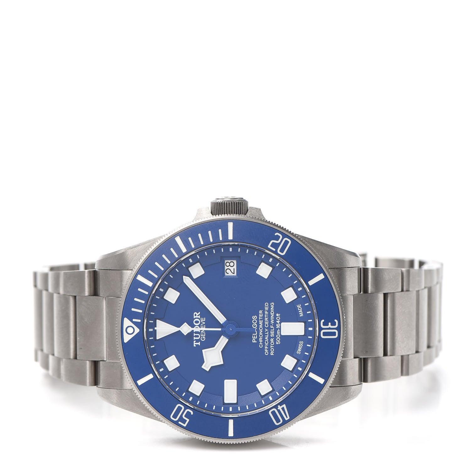 TUDOR Titanium 42mm Pelagos Automatic Watch Blue 25600TB 2 of 6