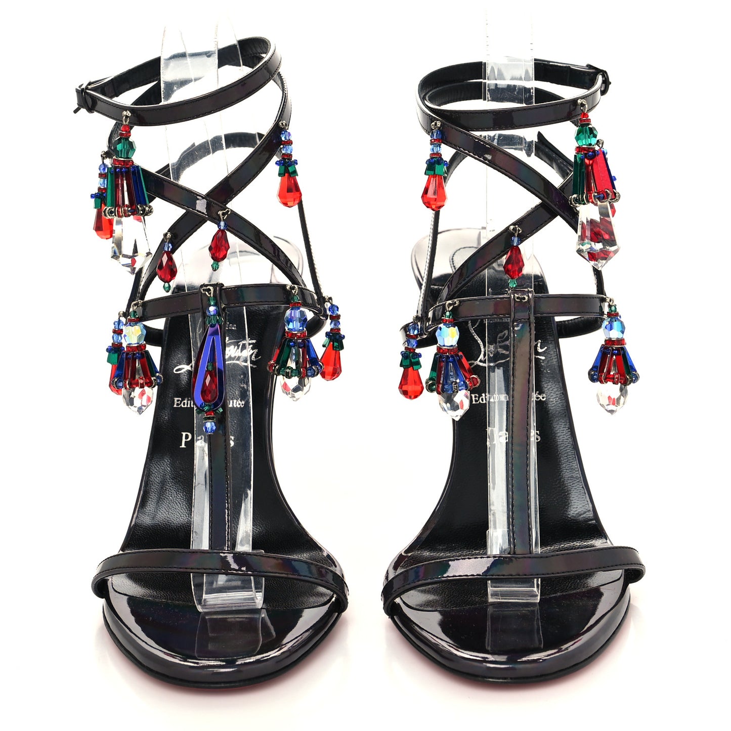 Patent Bombina Pampilla 100 Sandals 38 Black
