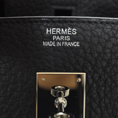 Hermes Taurillon Clemence BIRKIN 35 Black 7 of 9