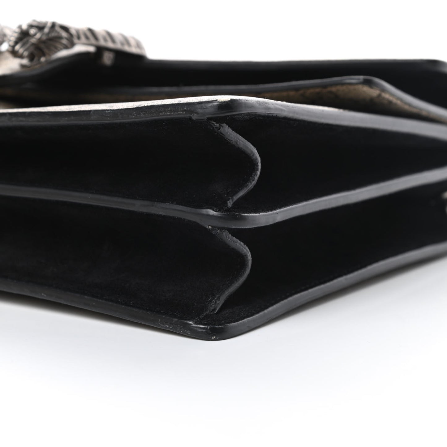 GG Supreme Monogram Medium Dionysus Shoulder Bag Black