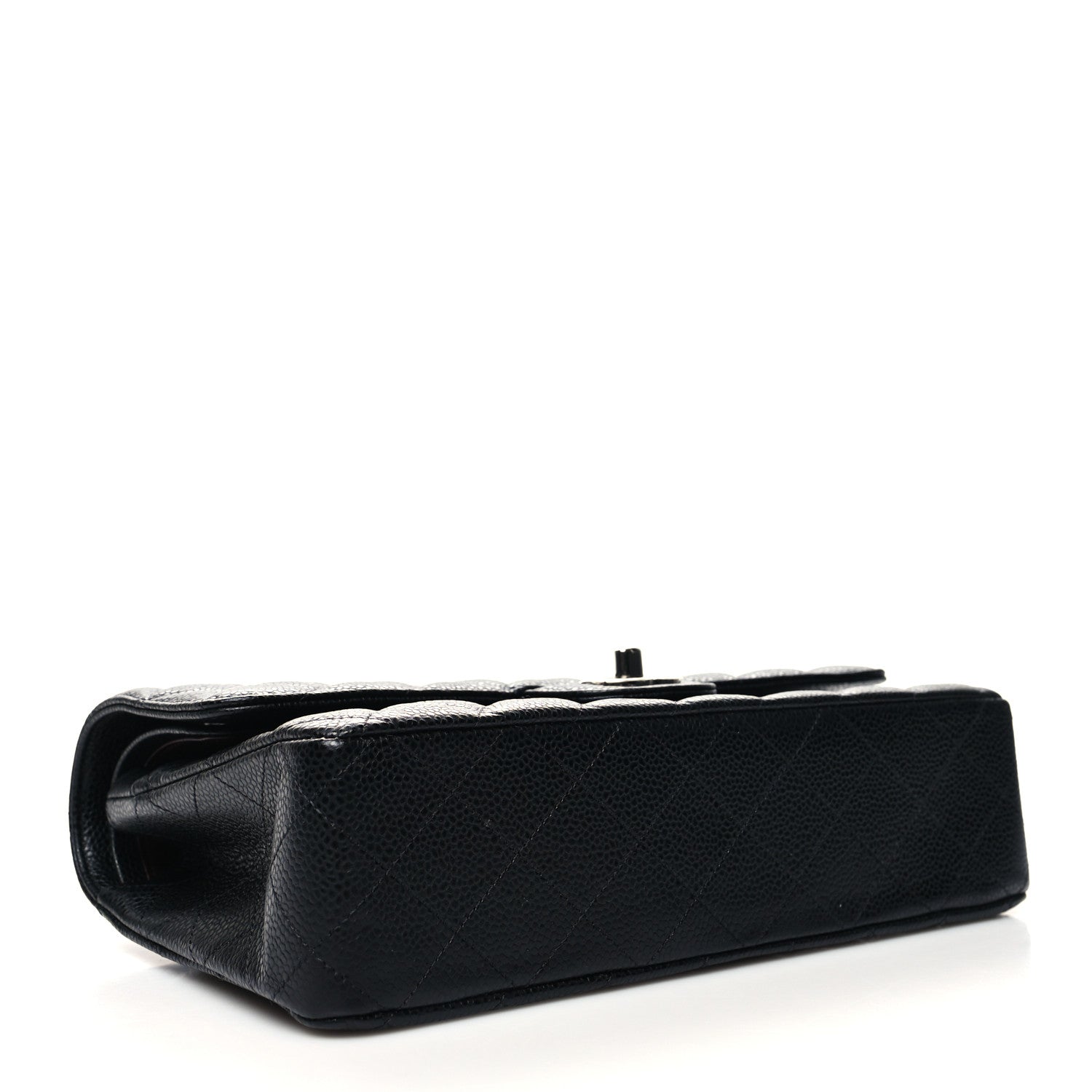 Chanel Caviar Quilted Medium Double Flap Black 4 of 13