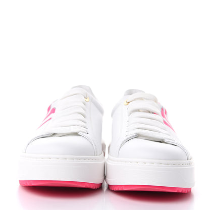 Louis Vuitton Monogram Time Out Sneakers 40 White Rose 2 of 10