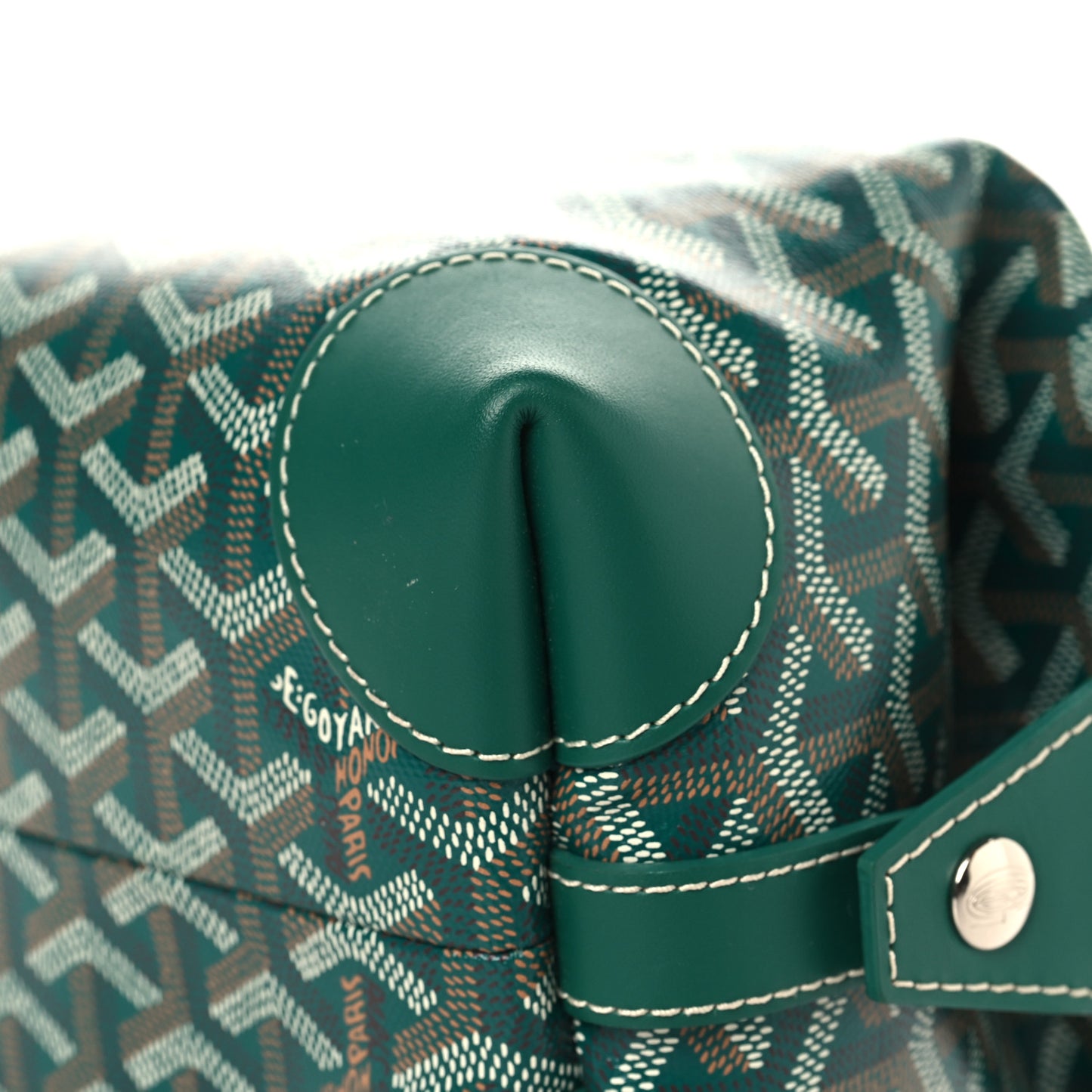 Goyardine Boeing 25 Trousse de Toilette Green