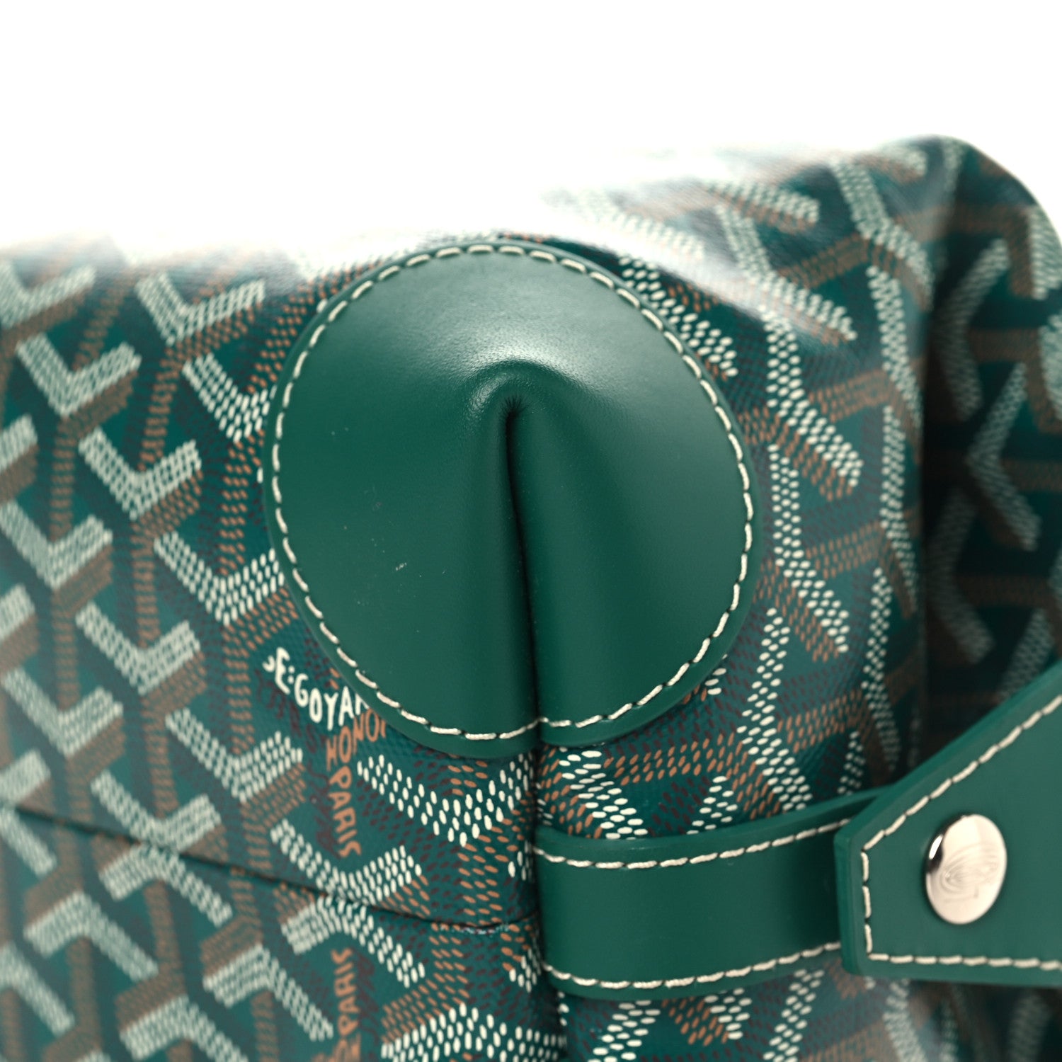 Goyard Goyardine Boeing 25 Trousse de Toilette Green 9 of 12
