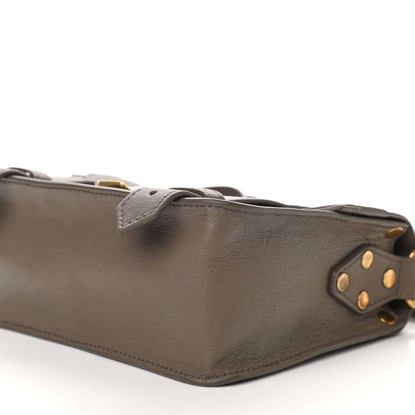 Lambskin PS1 Mini Pouch Messenger Smoke