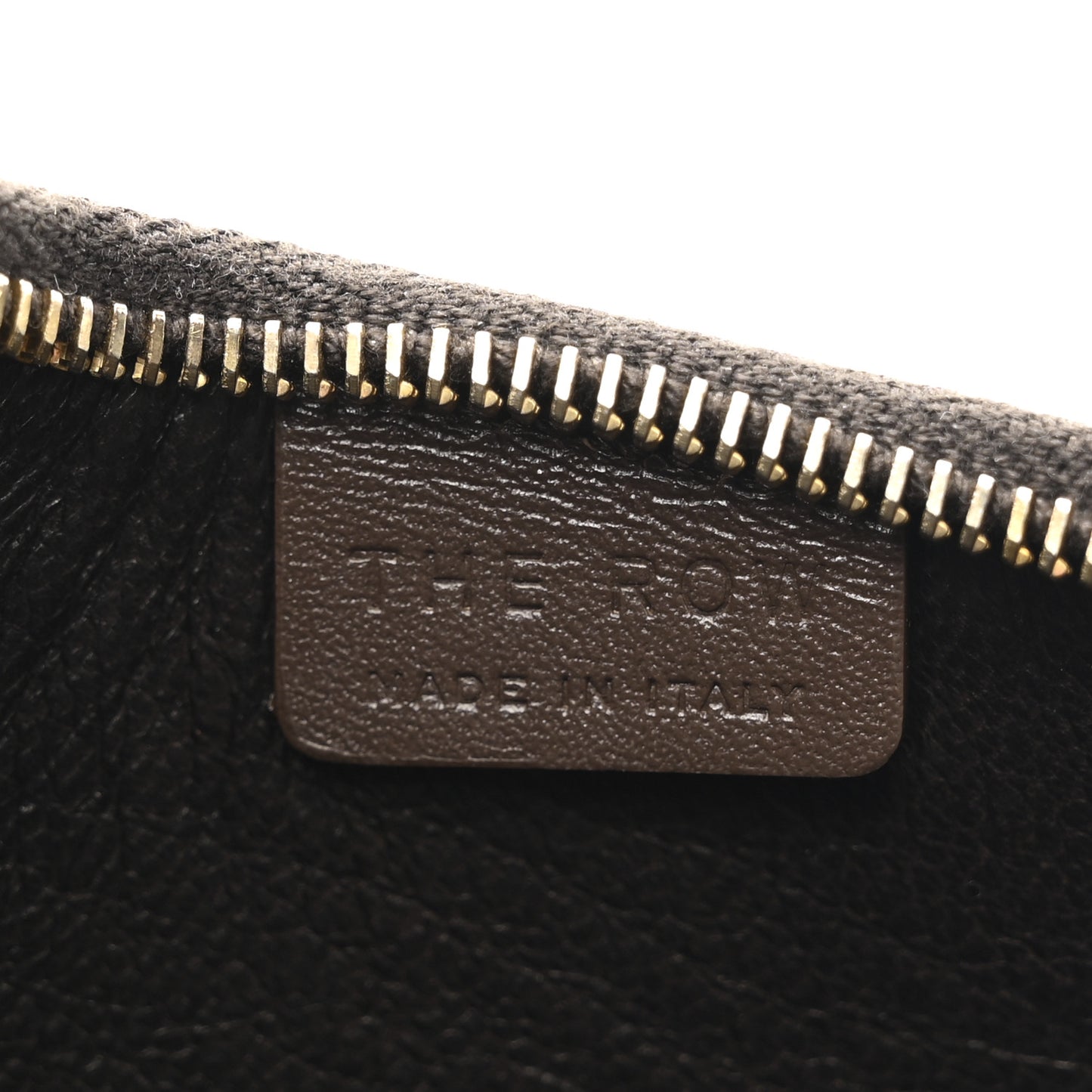 Smooth Calfskin Half Moon Shoulder Bag Brown
