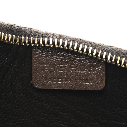 The Row Smooth Calfskin Half Moon Shoulder Bag Brown 6 of 9