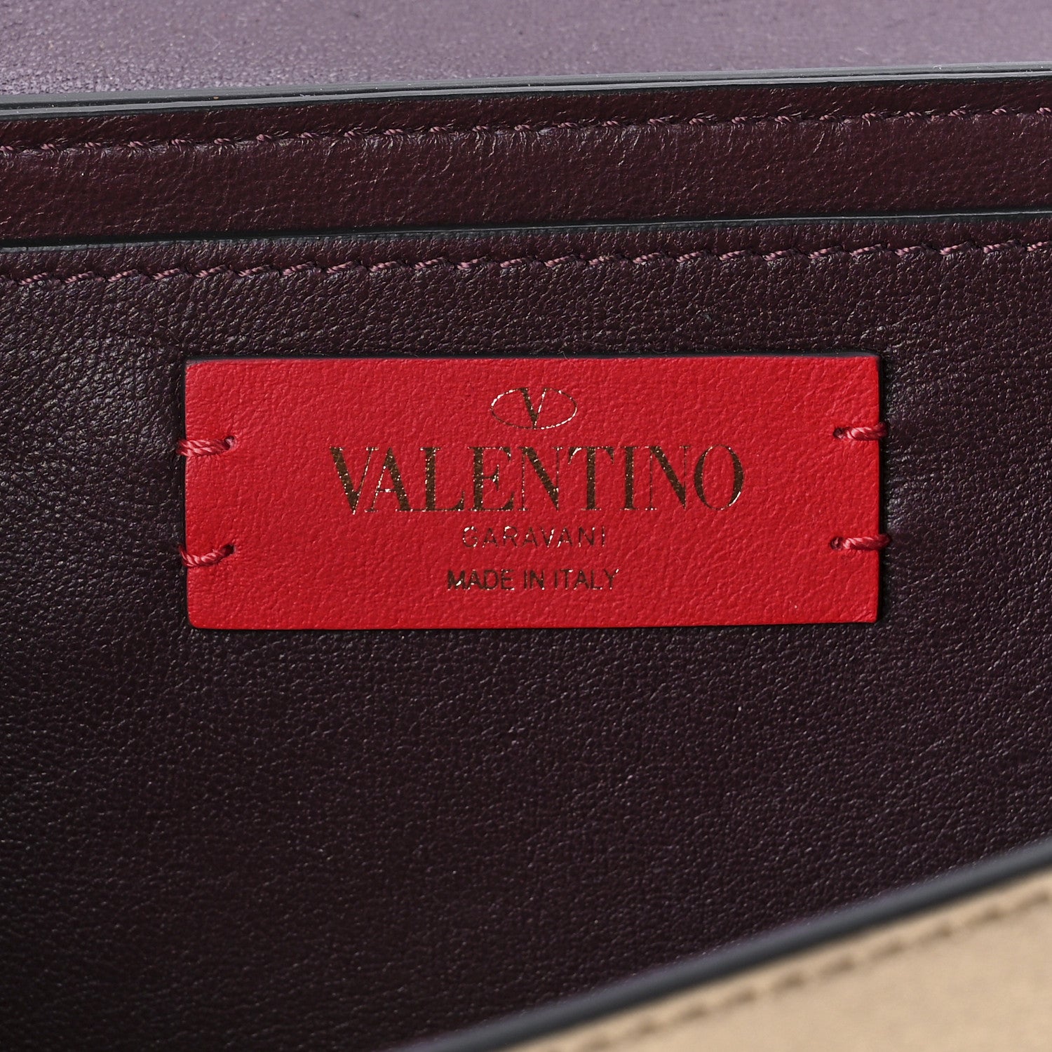 Valentino Garavani Metallic Calfskin Maison Gryphons Shoulder Bag Dark Gold 5 of 8