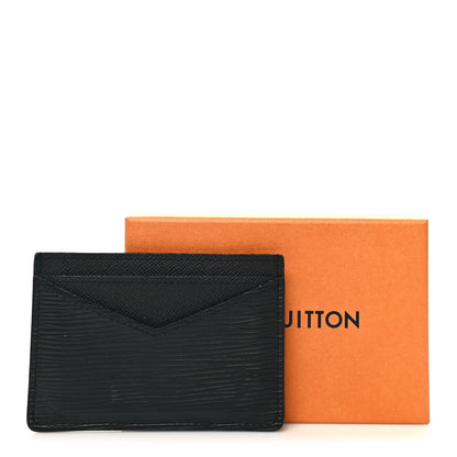 Louis Vuitton Epi Neo Porte-Cartes Card Holder Black 9 of 9