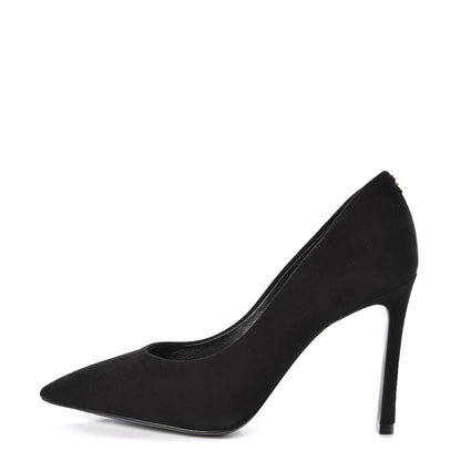 Louis Vuitton Rendez Vous Suede Pumps 35 Black 1 of 9