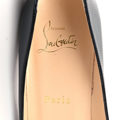 Christian Louboutin Patent Degrade Leopard Pigalle Follies 100 Pumps 38.5 Leopard Black 7 of 9
