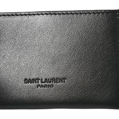 Saint Laurent Smooth Calfskin For You Mirror Card Case Black 7 of 8